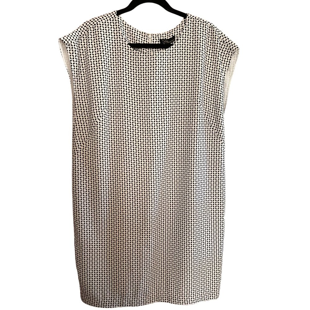 NWT Black & White Women's Sheath Dress // Dalia Size 10